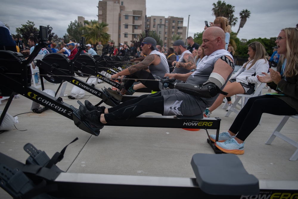 USSOCOM rows to many medals in the rowing competition during the 2023 Warrior Games Challenge