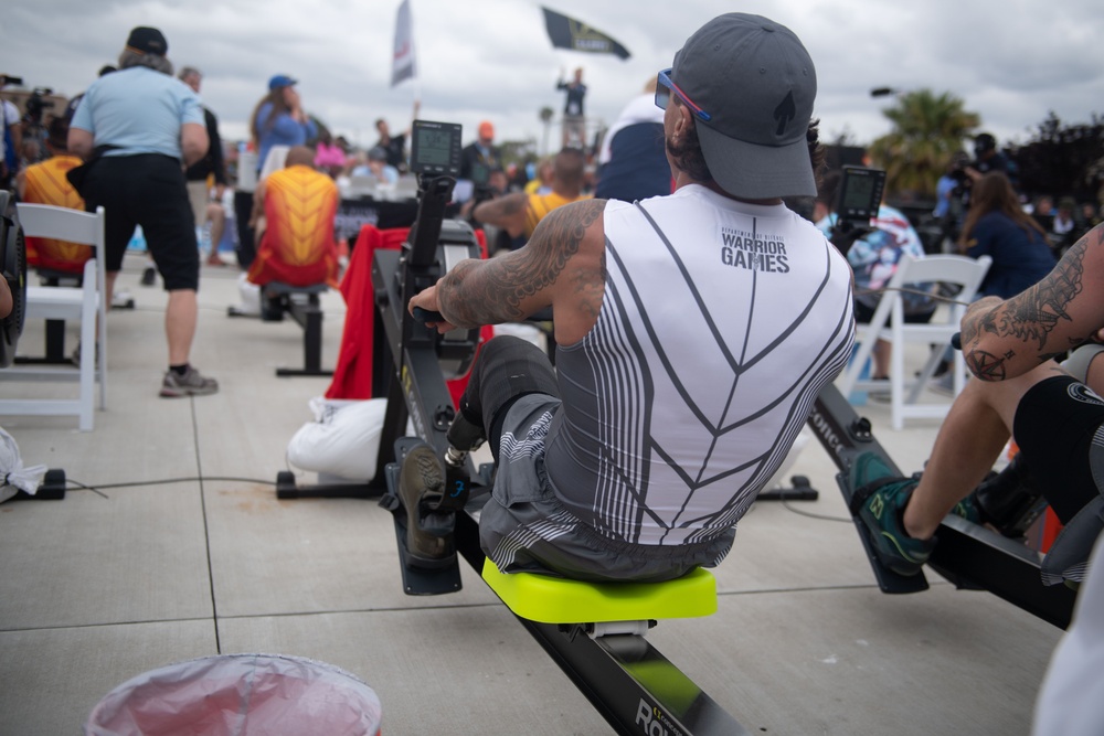 USSOCOM rows to many medals in the rowing competition during the 2023 Warrior Games Challenge