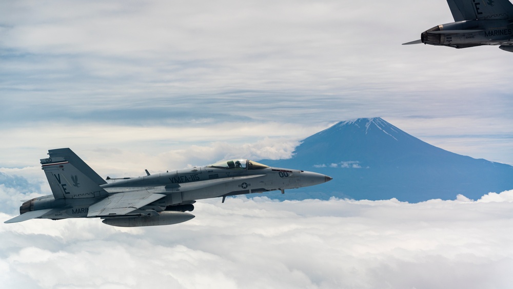 MAG-12 squadrons train throughout Japan