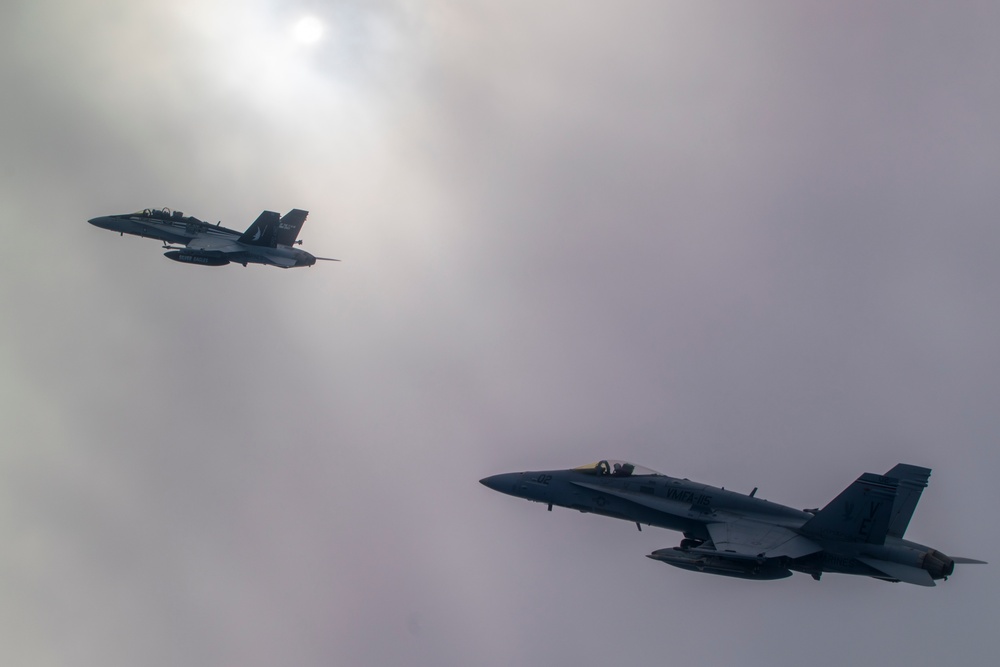 MAG-12 squadrons train throughout Japan