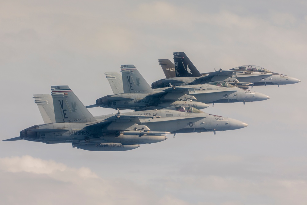 MAG-12 squadrons train throughout Japan