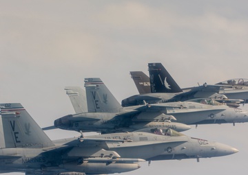 MAG-12 squadrons train throughout Japan