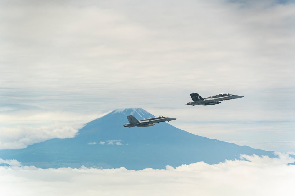 MAG-12 squadrons train throughout Japan