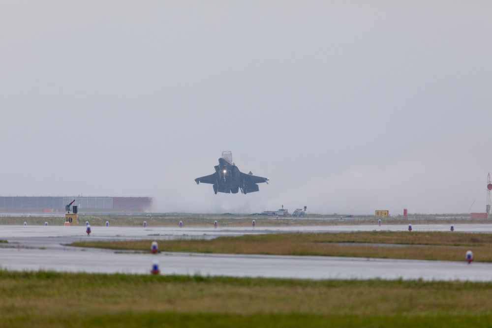 MAG-12 squadrons operate in all weather conditions