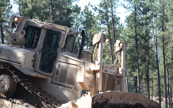 842nd Engineer Company Road Clearing Project