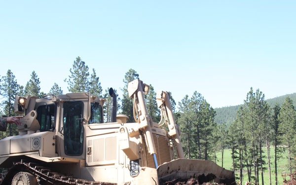 842nd Engineer Company Road Clearing Project