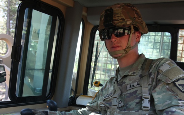 842nd Engineer Company Road Clearing Project