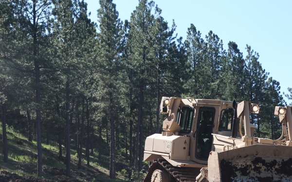 842nd Engineer Company Road Clearing Project