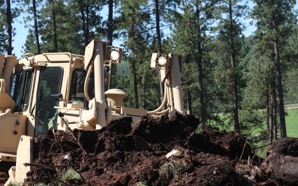 842nd Engineer Company Road Clearing Project