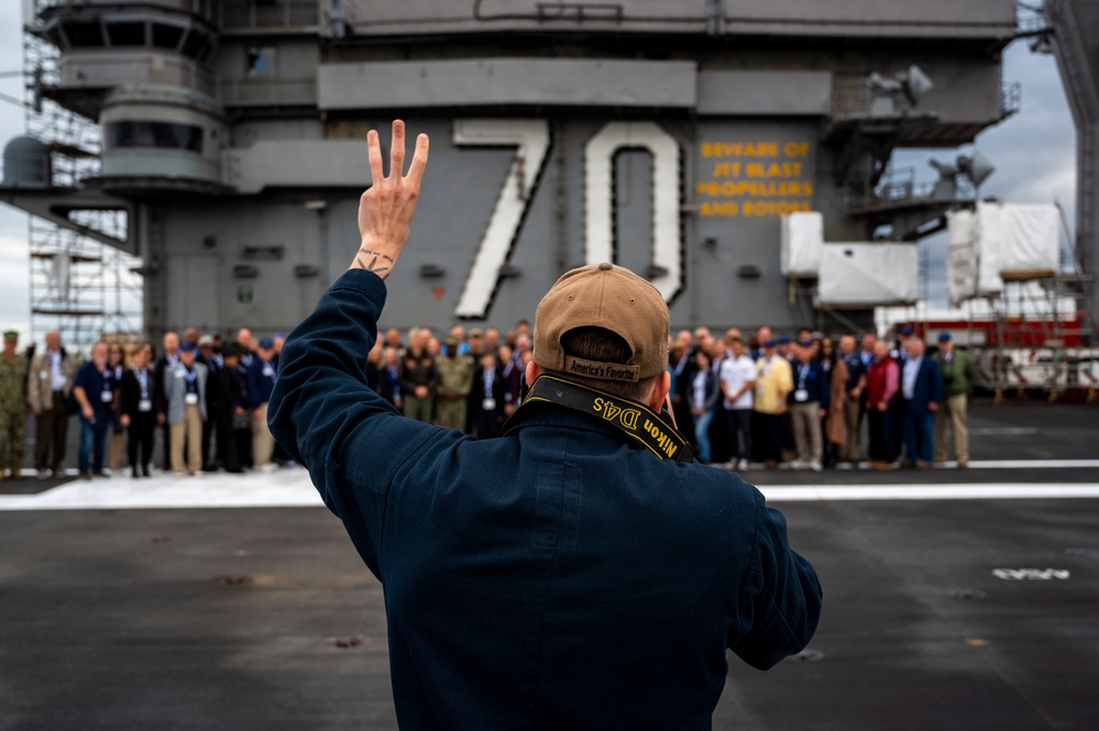 NERE 2023 Kickoff on CVN 70