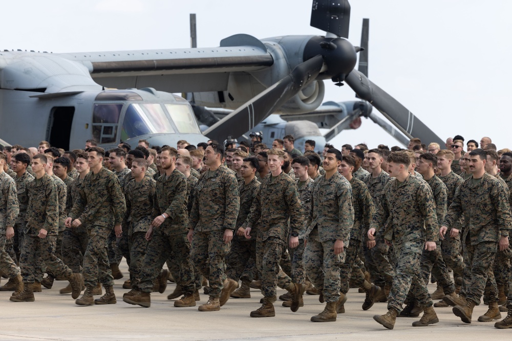 VMM-362 (Reinforced) Homecoming Ceremony