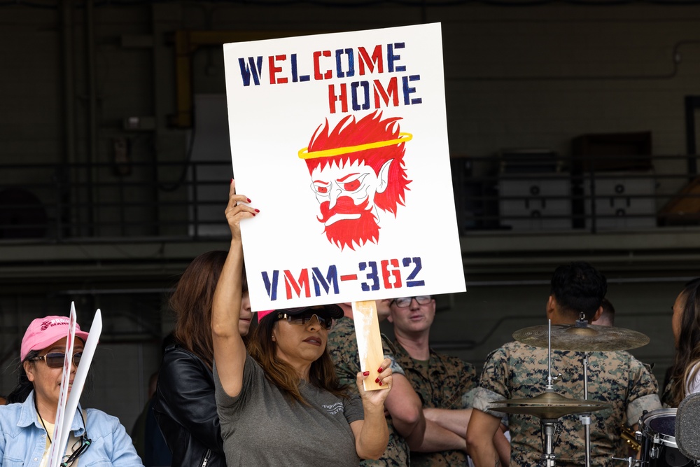 VMM-362 (Reinforced) Homecoming Ceremony