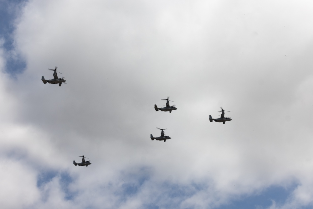 VMM-362 Homecoming Fly-Over