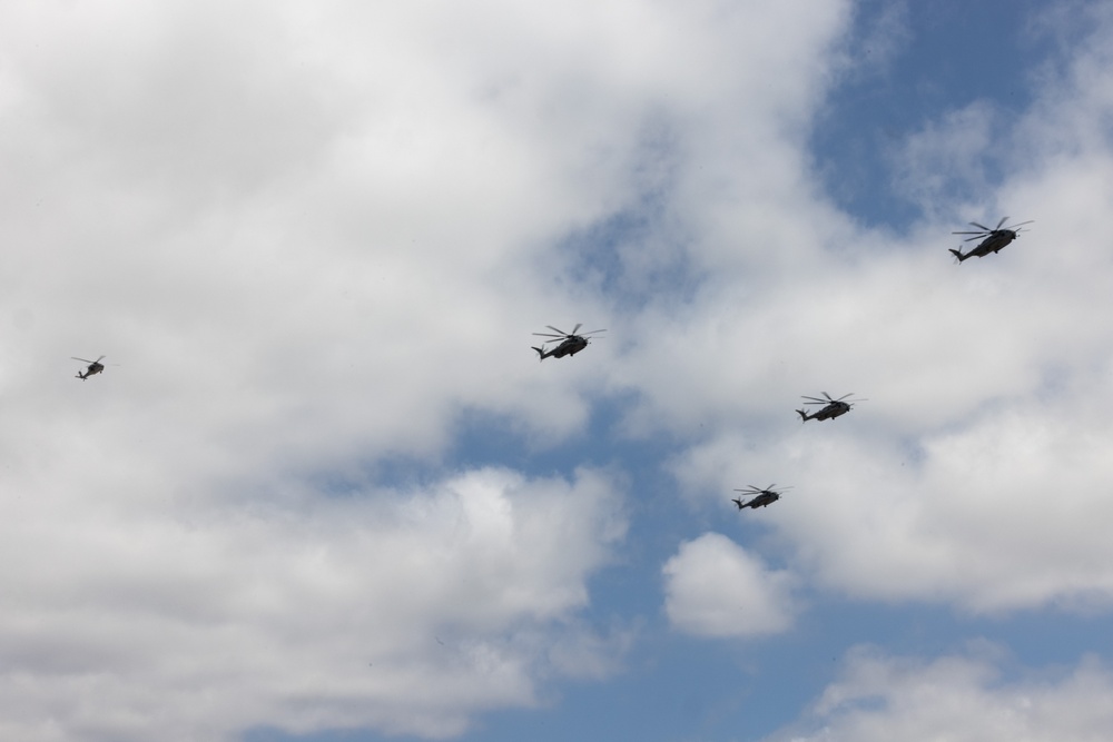 VMM-362 Homecoming Fly-Over