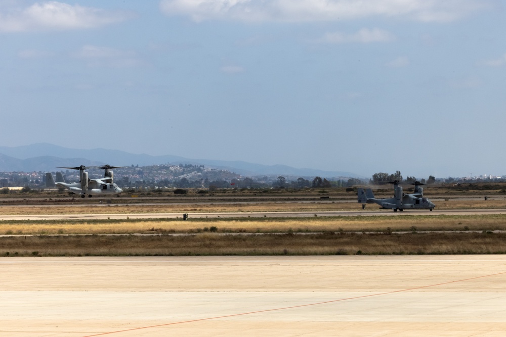 VMM-362 Homecoming Fly-Over