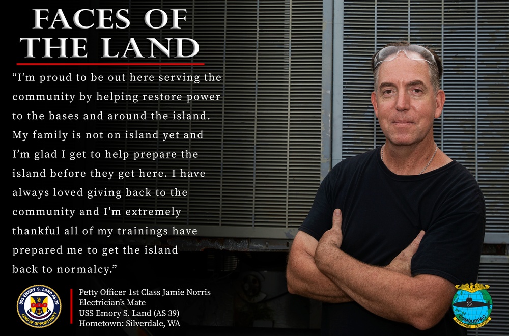 Faces of the Land with EM1 Norris