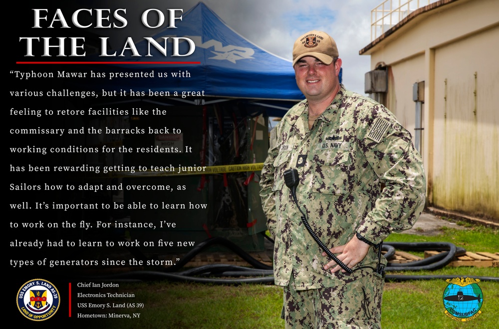 Faces of the Land with ETC Jordon