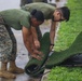 Camp Blaz Marines Conduct Clean Up At Ground Support Element Building