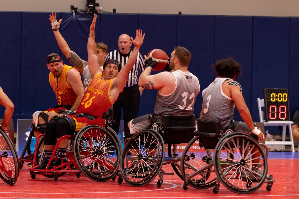 2023 DOD Warrior Games – Wheelchair Basketball Prelims Day 1