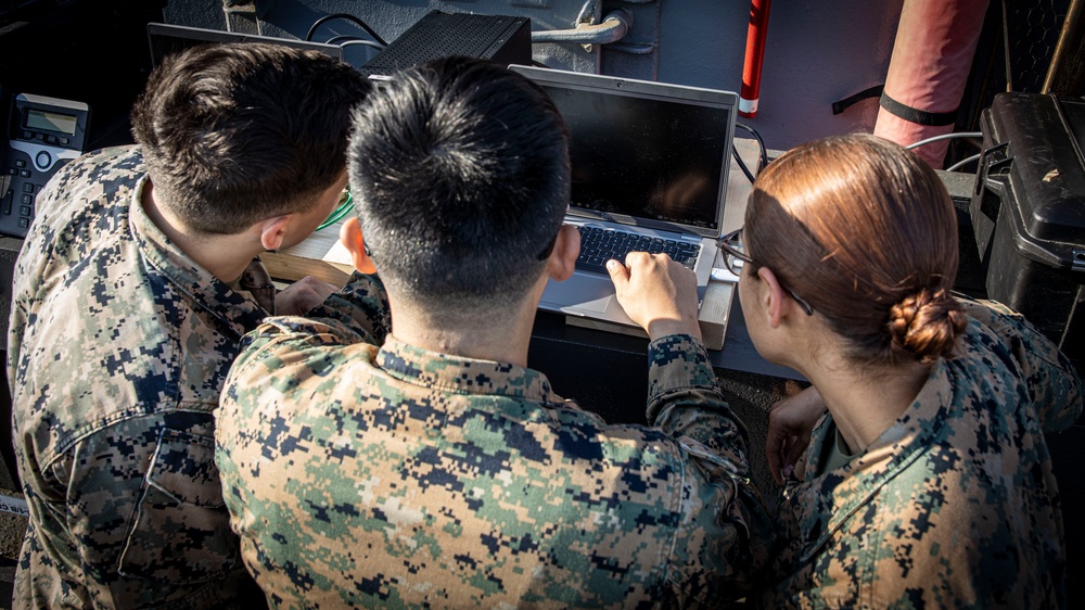 Communications on ship