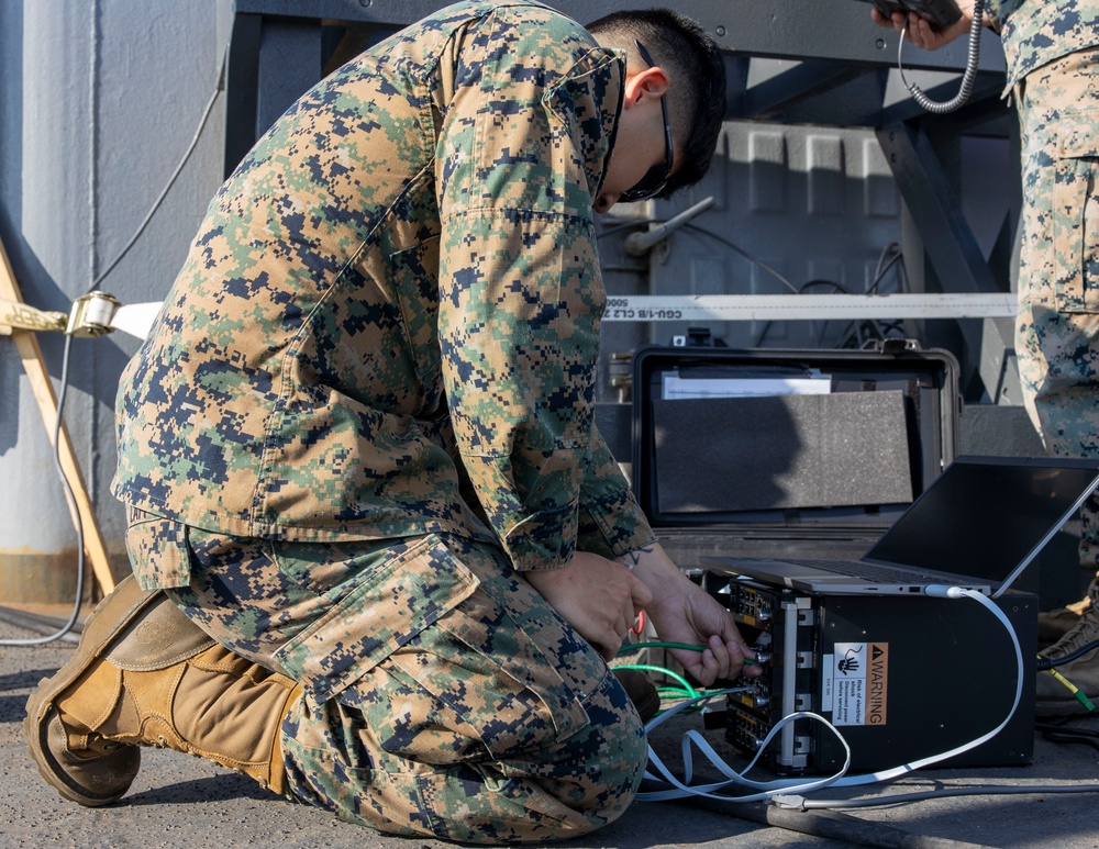 Communications on ship