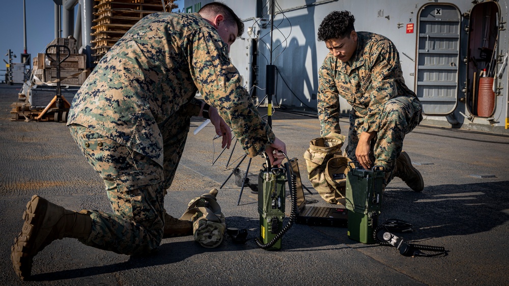 Communications on ship