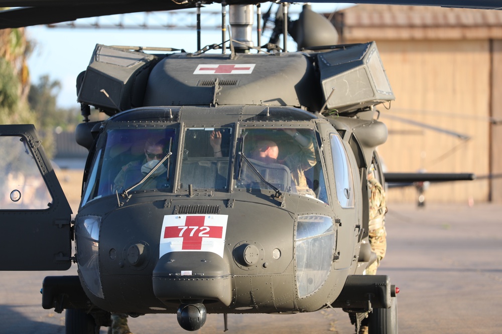 1-111th Aviation prepares for night flight during African Lion 23