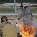 Albanian Soldiers Conduct Fire Phobia Training