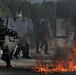 Albanian Soldiers Conduct Fire Phobia Training