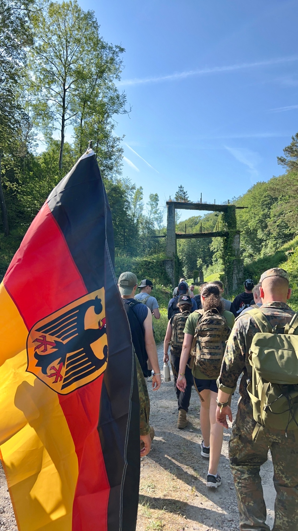 Conquering personal challenges: 2d TSB members complete Marche Internationale de Diekirch