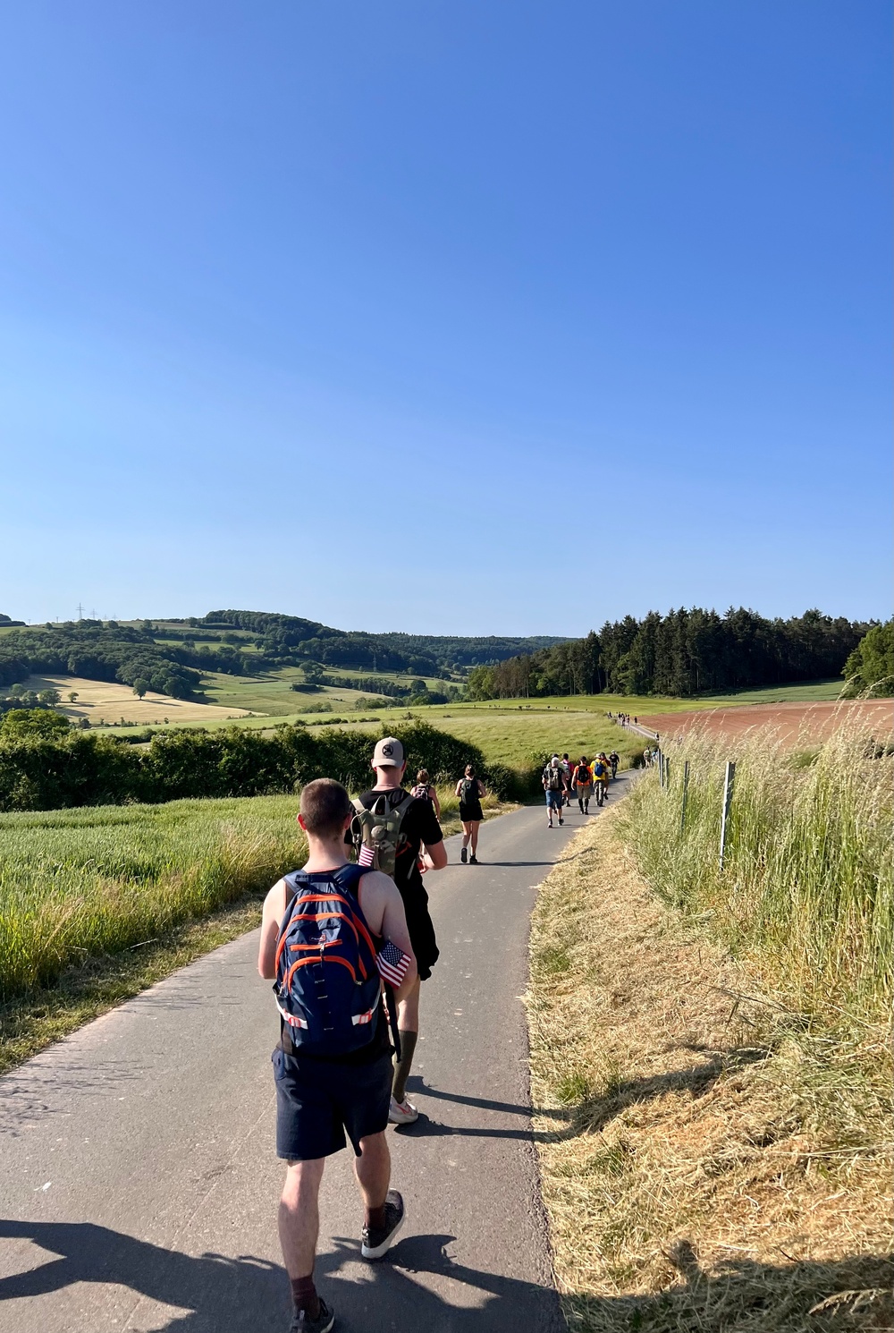 Conquering personal challenges: 2d TSB members complete Marche Internationale de Diekirch