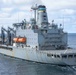 USS Normandy Conducts a Replenishment-at-Sea