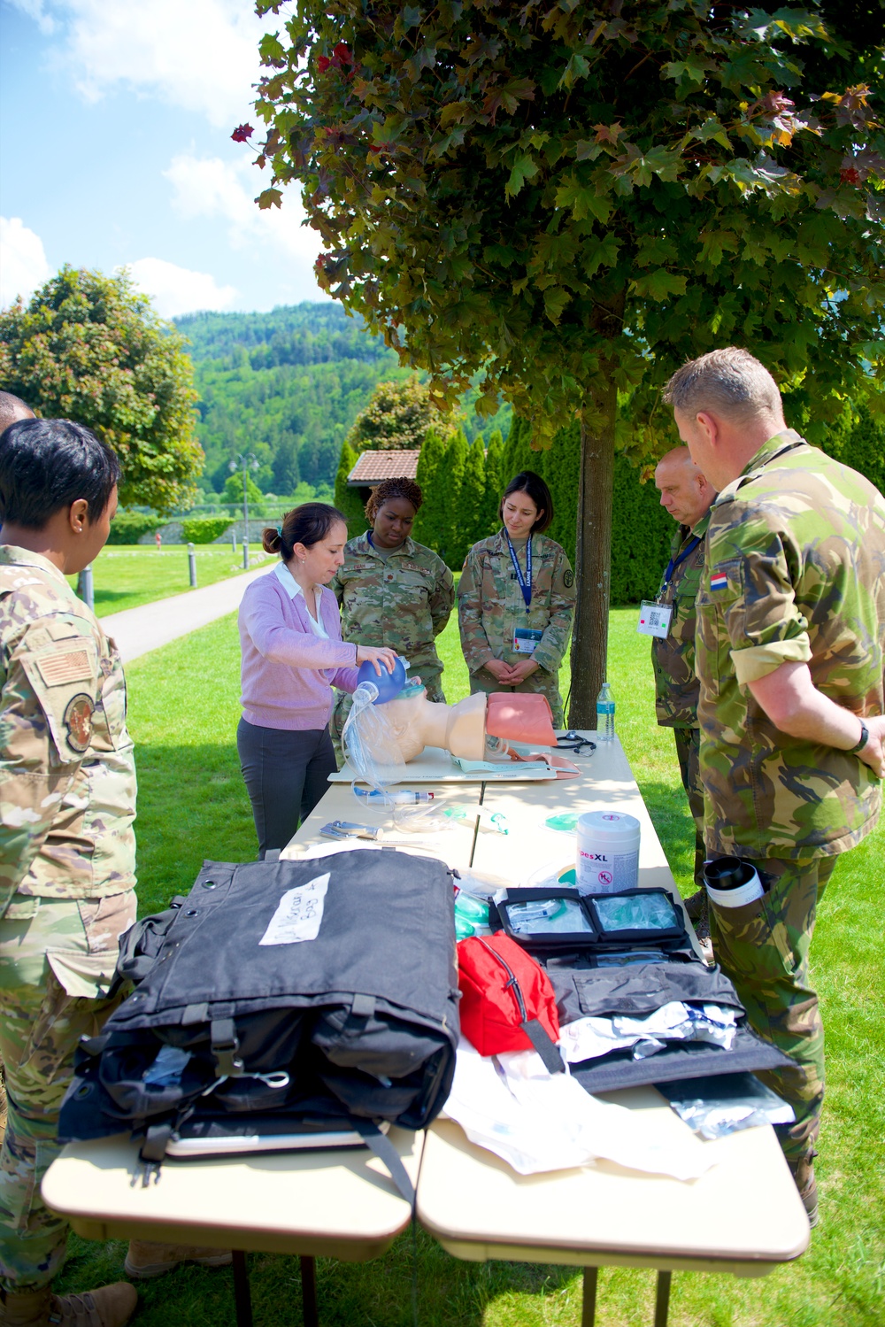 USAFE-AFAFRICA’s 2023 European-African Military Nursing Exchange conference