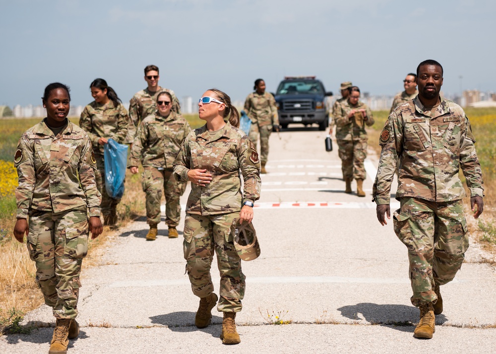 39 WSSG leads combined FOD walk