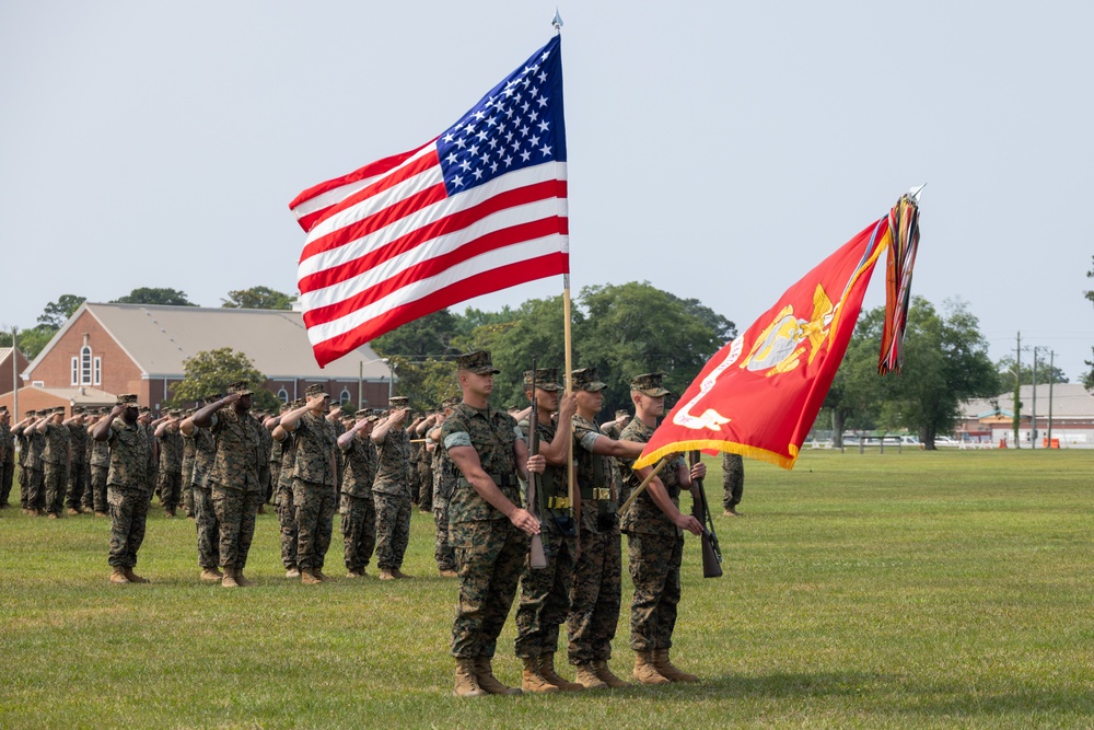 6th Marine Regiment Relief and Appointment