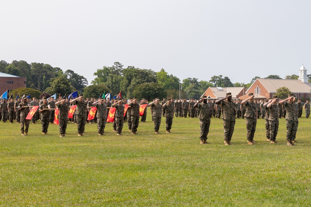 6th Marine Regiment Relief and Appointment