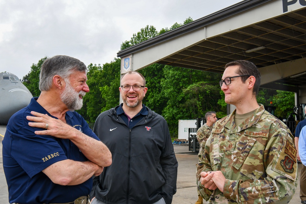 Ohio civic leaders visit Dobbins for tour