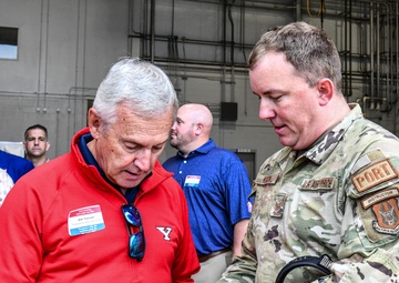 Ohio civic leaders visit Dobbins for tour