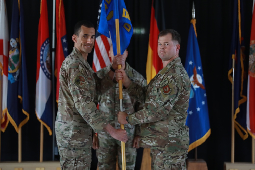 4th Combat Training Squadron Change of Command: Lt. Col. Ostlund Relinquishing Command