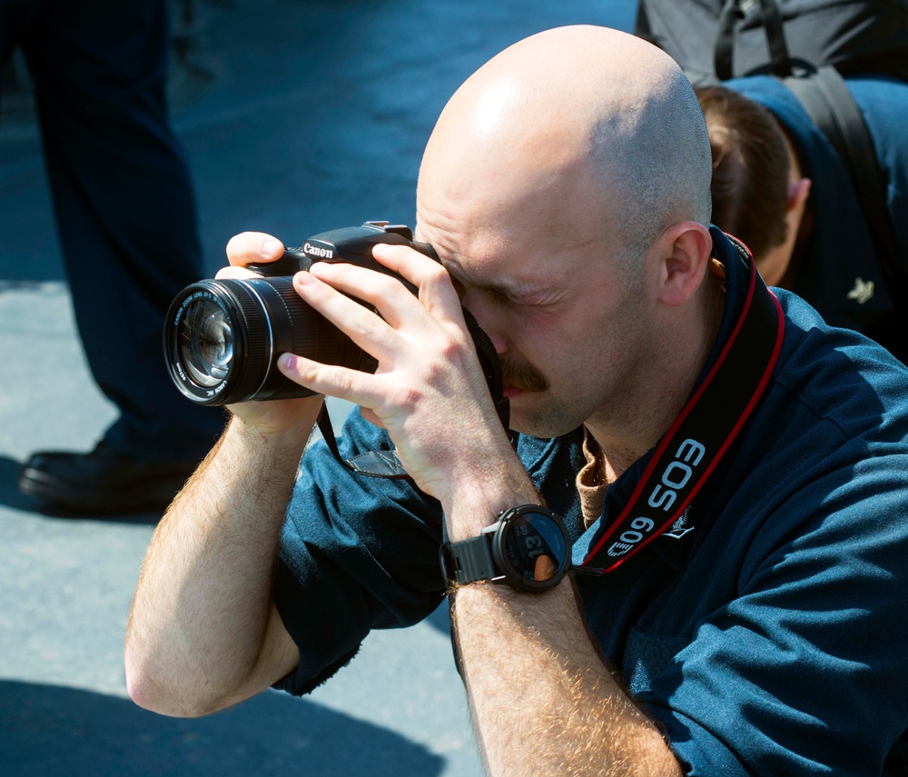 USS Mount Whitney Trains in Baltic Sea