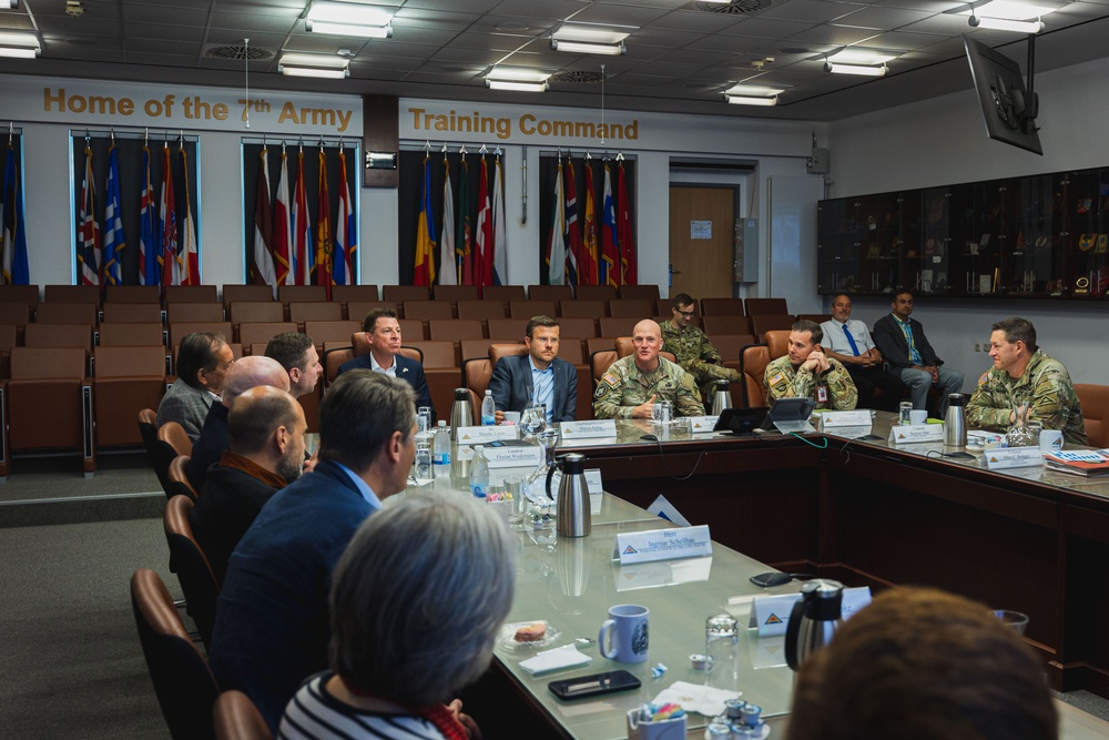 Nuremberg Mayor Visits Grafenwoehr Training Area