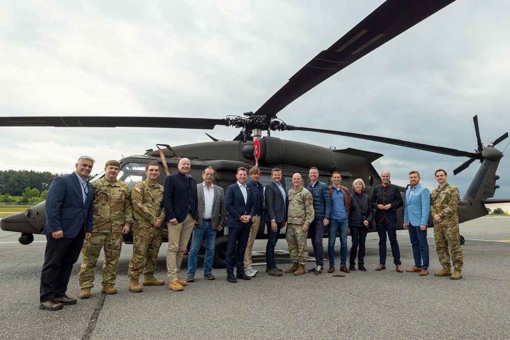 Nuremberg Mayor Visits Grafenwoehr Training Area