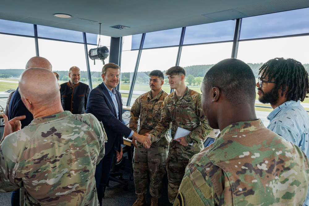 Nuremberg Mayor Visits Grafenwoehr Training Area