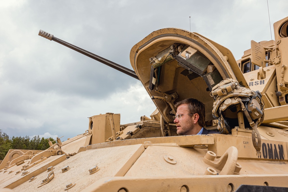 Nuremberg Mayor Visits Grafenwoehr Training Area