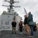 Homer, AK community tour the USS Momsen (DDG 92)