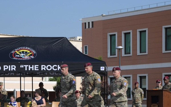 2nd Battalion, 503rd Infantry Regiment, 173rd Airborne Brigade Change of Command Ceremony June 8, 2023