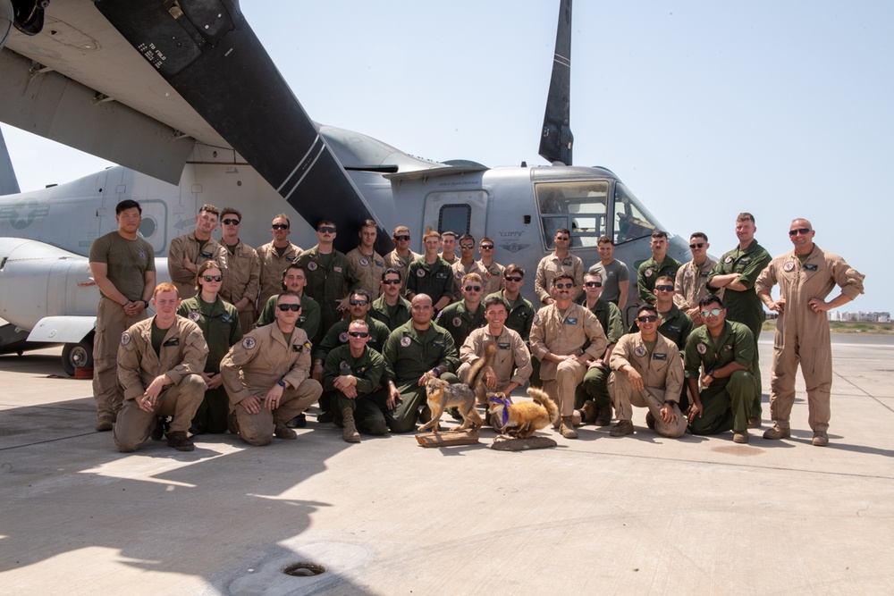 VMM-364 Memorializes Those Lost One Year Ago While Deployed to Djibouti