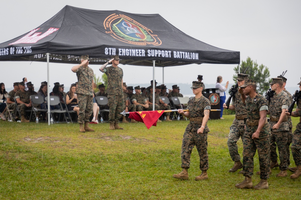 8th Engineer Support Battalion Change of Command