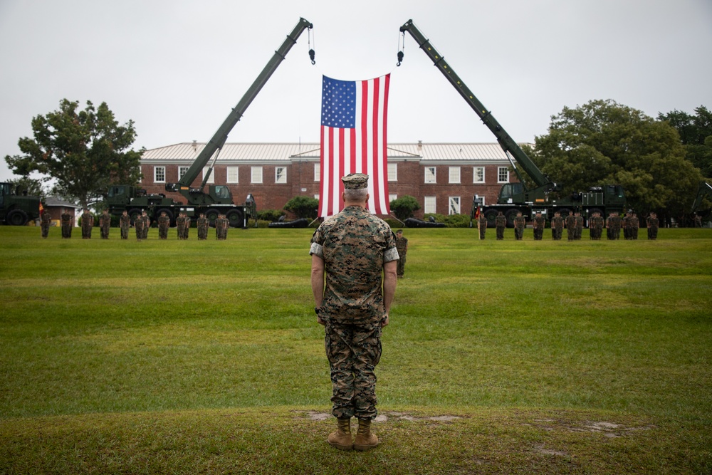 8th Engineer Support Battalion Change of Command