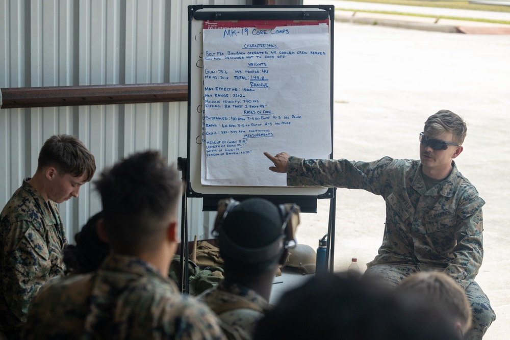 Basic Machine Gunner Course Live Fire Range